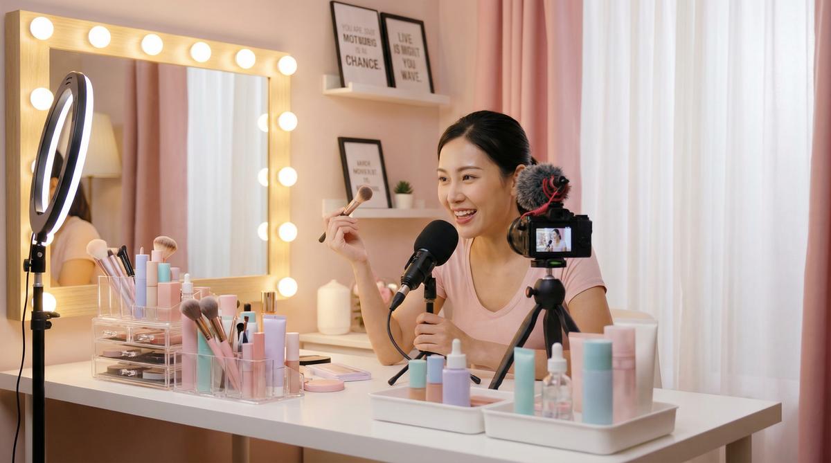 韩漫美妆视频教程